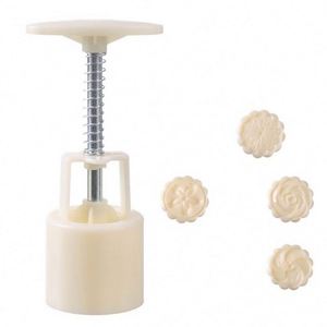Molde de Plástico Grande de 50g para Hornear Pasteles Lunares, con Embalaje en Bolsa OPP - Product Image 6