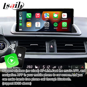 8 gam Carplay Android Auto video hộp giao diện cho Lexus ct200h 12.3 inch trang bị với gương liên kết, Spotify, <span class=keywords><strong>Google</strong></span> Play - Product Image 3