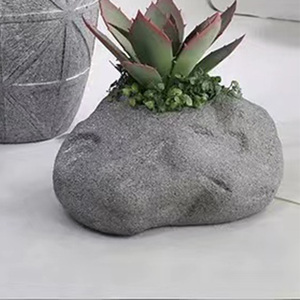Jardinières d'intérieur et d'extérieur, pots surdimensionnés pour plantes, pot <span class=keywords><strong>de</strong></span> fleurs en <span class=keywords><strong>fibre</strong></span> <span class=keywords><strong>de</strong></span> verre, vente chaude, design moderne et minimaliste, différentes tailles - Product Image 3