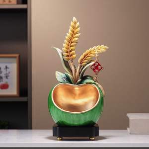 Adorno de almacenamiento de llaves Sui Ping An, escritorio de Apple, muebles para el hogar, sala de estar, adorno para puerta de entrada, regalo de inauguración de la casa de gama alta - Product Image 2