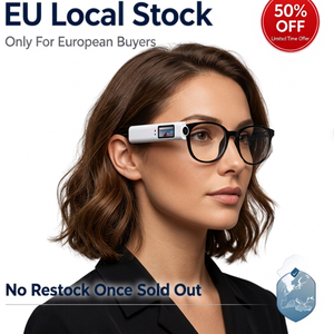 Lunettes Intelligentes avec Caméra, Stock Local UE, Écran 1,44 Pouces, Enregistrement HD 1080P, Suivi de Sujet par IA, Prise en Charge Carte MicroSD - Product Image 2