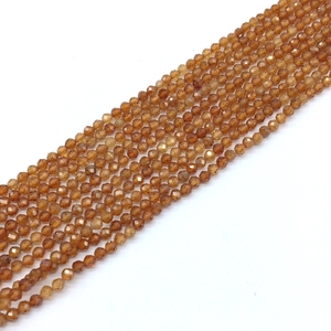 3 millimetri-5mm Piccolo Sfaccettato Rotondo Della Pietra Preziosa <span class=keywords><strong>Perline</strong></span> di Pietra Preziosa Naturale - Product Image 3