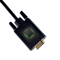 Grosir 1.8m kabel VGA ke HDMI HD dengan Audio PC komputer HDMI ke kabel VGA