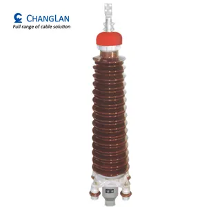 Changlan 66kv 69kv 77kv 110kv 132kv 220kvケーブルエンドターミナル電力伝送用磁器絶縁体