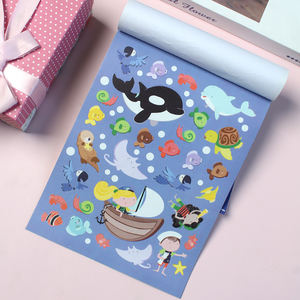 Venta al por mayor de 201 pegatinas de colores para colorear, libro de pegatinas de piratas del mar para niños, set de pegatinas para colorear, premios para el <span class=keywords><strong>aula</strong></span>, suministros de arte. - Product Image 5