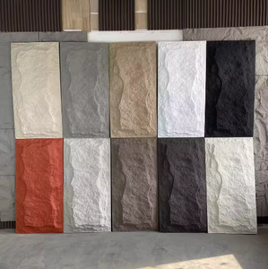 Panneau mural en pierre PU moderne, imperméable et ignifuge, pour usage hôtelier, avec design graphique - Product Image 4