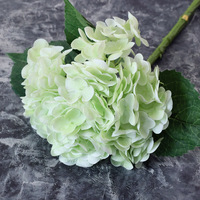 Bunga Hydrangea Buatan Tangan Real Touch, Dekorasi Rumah & Liburan, 176 Kepala Bunga Hydrangea, Bunga Pernikahan Buatan