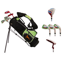 Mini Set de Golf en bois pour enfant, ensemble pour enfant, avec sac de transport, pour l'intérieur