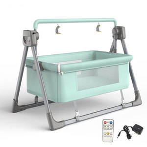 Culla Elettrica Multifunzionale per Neonati, Sedia a <span class=keywords><strong>Dondolo</strong></span> Intelligente, Cesto per il Sonno del Bambino - Product Image 3