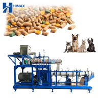 Máquinas de procesamiento de alimentos secos para mascotas completamente automáticas Línea de producción de máquina para hacer alimentos para perros Kibble
