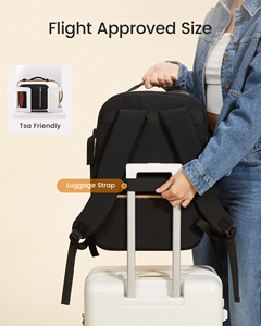 Valises de voyage LOVEVOOK 40L pour femmes et hommes, grands sacs à dos de voyage pour affaires avec 3 cubes de rangement, sac pour ordinateur portable - Product Image 5