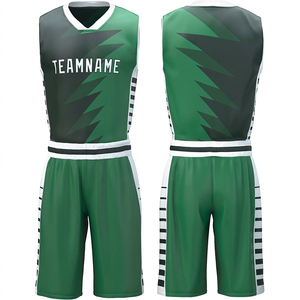 Custom Basketball Uniform Manufacturer Mens Jersey <b>Shorts</b> Set Team Sportswear Sublimation Printing Custom Logo Name Number - Product Image 1