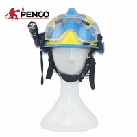 Casque de sauvetage réfléchissant résistant à la chaleur pour pompiers avec lampe LED