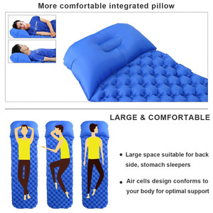 Tapis <span class=keywords><strong>de</strong></span> camping <span class=keywords><strong>Matelas</strong></span> gonflable imperméable <span class=keywords><strong>Matelas</strong></span> pneumatique Coussin Canapé-lit <span class=keywords><strong>Matelas</strong></span> <span class=keywords><strong>de</strong></span> <span class=keywords><strong>plage</strong></span> extérieur avec oreiller - Product Image 6