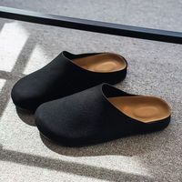 Sandales mules respirantes à semelle souple pour hommes – Style décontracté et minimaliste, inspiré des mules à enfiler, idéales pour le printemps et l'extérieur