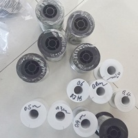 Fil de plomb extrudé de haute pureté 0,6 mm (99,994 % Pb) pour usage industriel, non en poudre