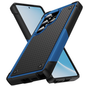 Étui de téléphone élégant à blocs de couleur antichoc à quatre coins pour Samsung S23 FE S25 Ultra Housse de protection - Product Image 5