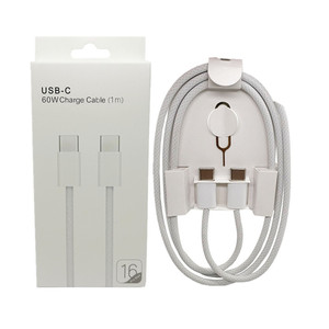 Hot bán New 60 Wát Loại C sạc cáp 3A PD sạc nhanh <span class=keywords><strong>USB</strong></span> C để <span class=keywords><strong>USB</strong></span> C dòng dữ liệu cho <span class=keywords><strong>iPhone</strong></span> 16 15 Pro Max - Product Image 1