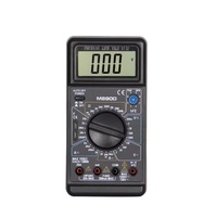 Multimeter Digital Digital LCD AC/DC kualitas tinggi Multimeter Digital tegangan 750/1000V penguji Ohm pengukur Amper