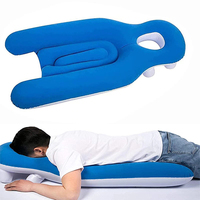 Coussin gonflable ergonomique pour position couchée sur le ventre, idéal pour la récupération post-chirurgicale et les siestes – Articles ménagers