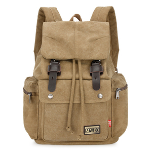 <span class=keywords><strong>Sac</strong></span> <span class=keywords><strong>à</strong></span> <span class=keywords><strong>dos</strong></span> en toile épaisse personnalisé, <span class=keywords><strong>vintage</strong></span>, mode, éco-responsable, imperméable, avec fermeture éclair, doublure en polyester, pour <span class=keywords><strong>homme</strong></span>, idéal pour les voyages et la randonnée - Product Image 3