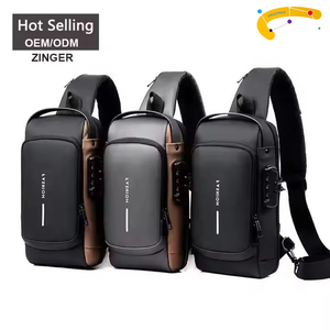 <span class=keywords><strong>Sacoche</strong></span> Poitrine Élingue <span class=keywords><strong>Homme</strong></span> Anti-Vol Étanche Tendance 2026 avec USB, Sac Messager Bandoulière Multi-Fonction de Voyage <span class=keywords><strong>pour</strong></span> Hommes - Product Image 1