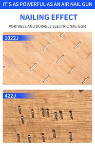 Pistola de Clavos Eléctrica Industrial Profesional XINYI 1022J de Calibre 20 para Marcos, Grapas en Forma de U con 3 Años de Garantía - Product Image 5