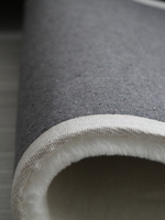 Faux lapin tapis fourrure tapis décoration de la maison 4'X6'