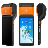 Sunmi V2s 5.5 pouces Pos Machine Portable Android 11 Pos Machine Imprimante d'étiquettes Portable Parking Pos Terminal avec imprimante à doigts