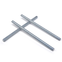 Carbon Steel Metric/Inch Threaded Rod Stud Bar Full Thread Screw Rod Galvanized Zinc Plated Class 4.8 6.8 Construction