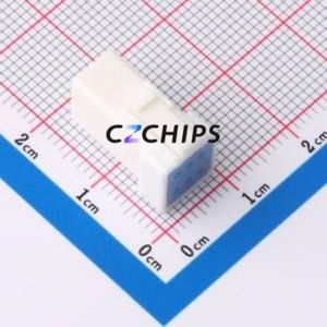 HC-JWPF-2x3Y-05 Housing (Wire-to-Board / Wire-to-Wire) P=2mm Connector 2x3P 2mm JWPF 4mm - Product Image 1