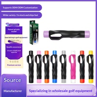 Correcteur de prise de main pour entraînement au golf, idéal pour débutants, pour la pratique du putting en intérieur et en extérieur, en plastique, 2,54 cm x 15,49 cm
