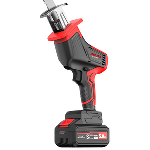 Scie alternative sans balais à batterie lithium Delixi, petite scie portative d'extérieur, scie électrique rechargeable pour la coupe du bois domestique - Product Image 5