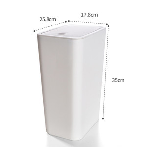 यू. मी. प्लास्टिक कचरे के डिब्बे से घर के होटल और कार्यालय के लिए पॉप अप ढक्कन के साथ कर सकते हैं - Product Image 6