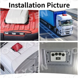 เครื่องปรับอากาศระบบ HVAC สำหรับติดหลังคารถรถตู้12000Btu 24V - Product Image 3