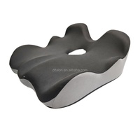Coussin de siège orthopédique en mousse à mémoire de forme, rafraîchissant, respirant, antidérapant pour chaise de bureau, voiture, soulagement des douleurs au coccyx