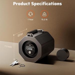 Verrou de remorque réglable AMBITION, nouvelle combinaison, compatible avec coupleur de 2-5/16 pouces, fixation facile pour camping-car, remorque, bateau, caravane, noir - Product Image 3