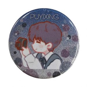 Insignias Redondas de Metal Lenticular Personalizadas de 32mm, 37mm, 44mm, 58mm, Botones de Hojalata Circulares de Anime para Camiseta - Product Image 4