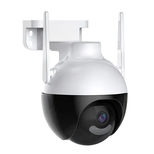 4K Night Vision Dome Webcam Two-Way Audio Ptz Camera Outdoor Wifi Camera Icsee Ip66 Waterproof Motion Detect Ip Security Camera