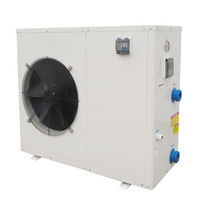Pompe à chaleur électrique pour piscine à courant continu avec échangeur de chaleur en titane 10-18KW contrôlée par application