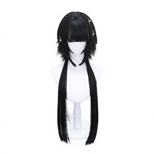 Perruque complète pour femme, style Lolita japonais, <span class=keywords><strong>cheveux</strong></span> courts simulés, couleur tendance, pour célébrités d'Internet - Product Image 4