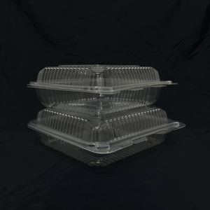 Einweg-Einweg-Lunchbox aus transparentem Kunststoff Spezielle Tasse für Restaurants Obst läden Snack bars Verwendung - Product Image 5