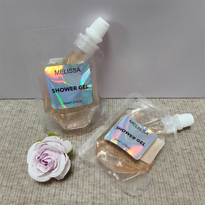 Gel douche Melissa OEM, bain moussant, gommage corporel, éponge, parfum personnalisé, coffret cadeau promotionnel pour le bain et le <span class=keywords><strong>spa</strong></span> - Product Image 5
