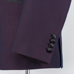 <span class=keywords><strong>Costume</strong></span> de <span class=keywords><strong>mariage</strong></span> en Satin noir pour hommes, sur <span class=keywords><strong>mesure</strong></span>, de luxe, de qualité, châle, revers marron, <span class=keywords><strong>costume</strong></span> de smoking pour hommes - Product Image 6