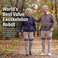 Exosquelette de marche, offre un soutien à la marche pour les personnes souffrant de surcharge inégale des jambes, améliore la capacité de marche, économique