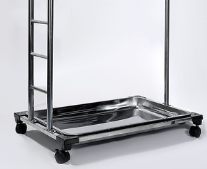 Fabrika doğrudan paslanmaz çelik papağan istasyonu standı merdivenler ve besleyiciler büyük papağan standı - Product Image 5