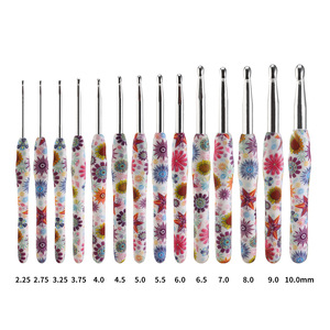 Juego <span class=keywords><strong>de</strong></span> 14 Agujas <span class=keywords><strong>de</strong></span> Ganchillo Estilo Americano, en Caja, <span class=keywords><strong>de</strong></span> 2.25 a 10.0 mm, Herramientas <span class=keywords><strong>para</strong></span> Tejer Bufandas y Tejeduría - Product Image 2