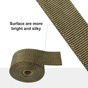 Ruban ignifuge pour poêle de tente DIY, isolation thermique, protection de cheminée de poêle de tente de camping, ceinture de protection de conduit de fumée - Product Image 5