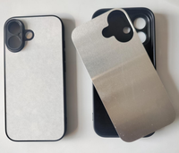 Étuis personnalisés en TPU+PC pour iPhone 17, 17 Pro, 17 Pro Max, 17 Air – Coques vierges pour sublimation