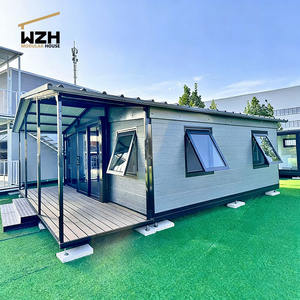 Maison Pliable Moderne 1 à 3 Chambres, Conteneur Pliant de 20 ou 40 Pieds, Habitation Cadre en A Portable - Product Image 1